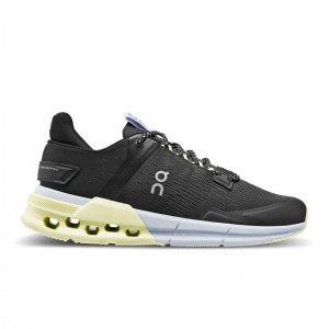 QC Cloudnova Flux レディース Lifestyle Shoes 黒 | 90476-UWRA
