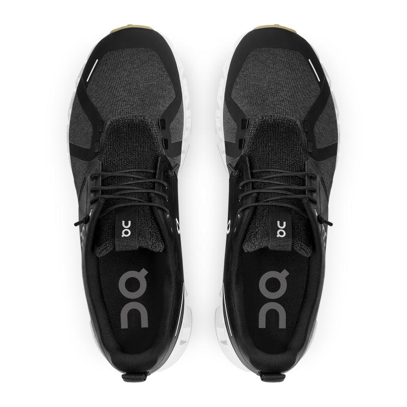 QC Cloud 5 Terry メンズ Lifestyle Shoes 黒 | 63274-JWIV