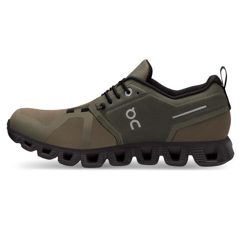 QC Cloud 5 防水 レディース Lifestyle Shoes オリーブ 黒 | 58490-OITE