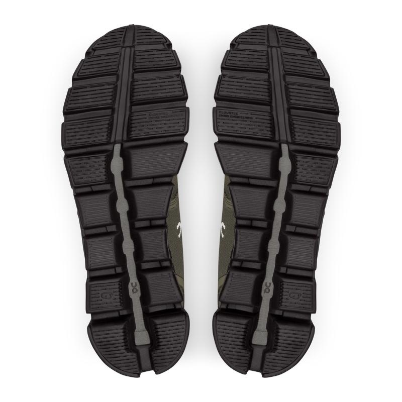 QC Cloud 5 防水 メンズ Lifestyle Shoes オリーブ 黒 | 65809-KYBE