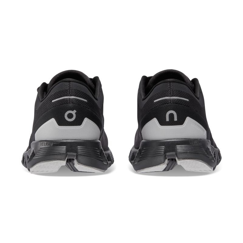 QC Cloud X 3 レディース ロード ランニングシューズ 黒 | 71358-WHAT