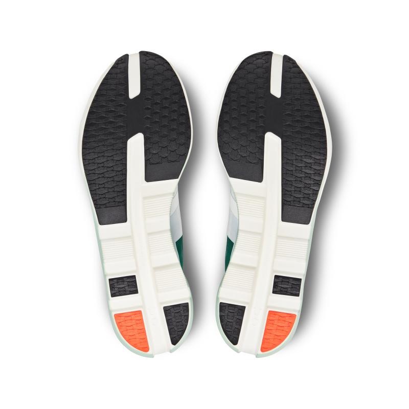 QC Cloudboom Echo 3 レディース Competition Running Shoes Undyed-White | Mint | 09215-PYVR