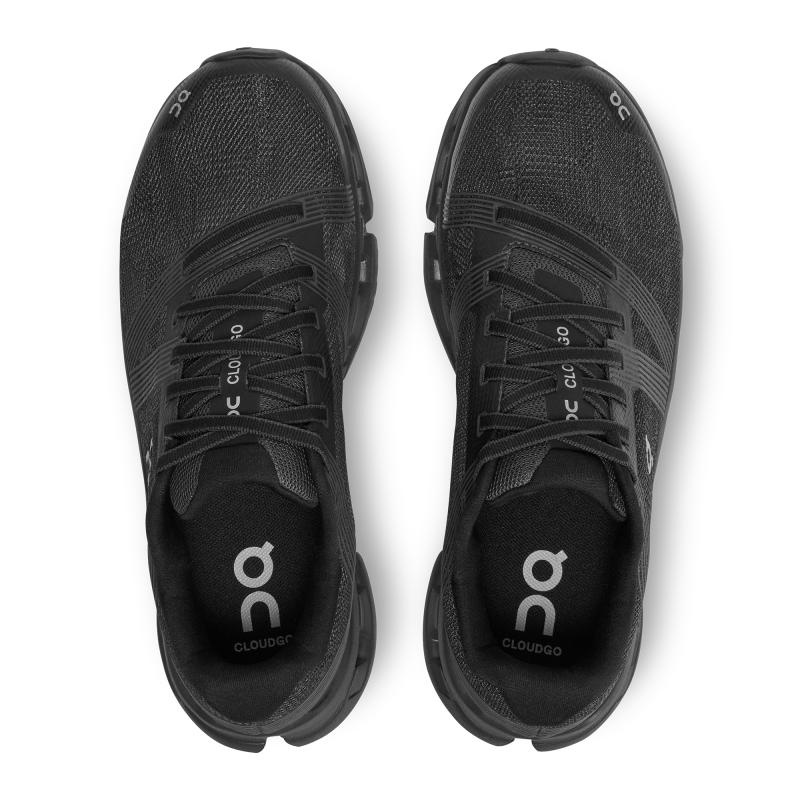 QC Cloudgo レディース ロード ランニングシューズ 黒 | 84106-VMSN