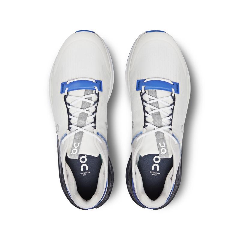 QC Cloudnova Flux メンズ Lifestyle Shoes Undyed-White | Cobalt | 16345-FUGK