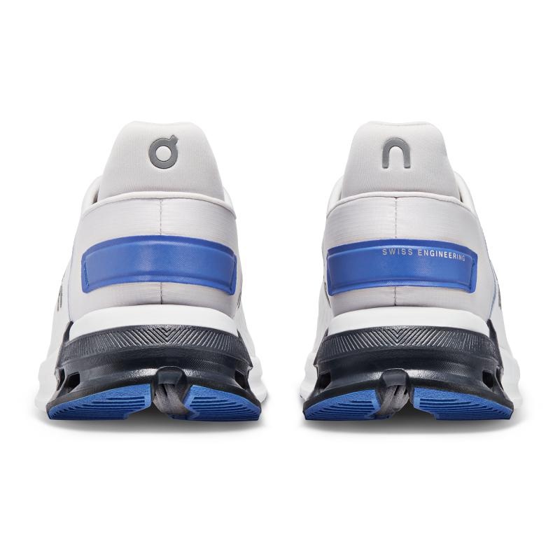 QC Cloudnova Flux メンズ Lifestyle Shoes Undyed-White | Cobalt | 16345-FUGK
