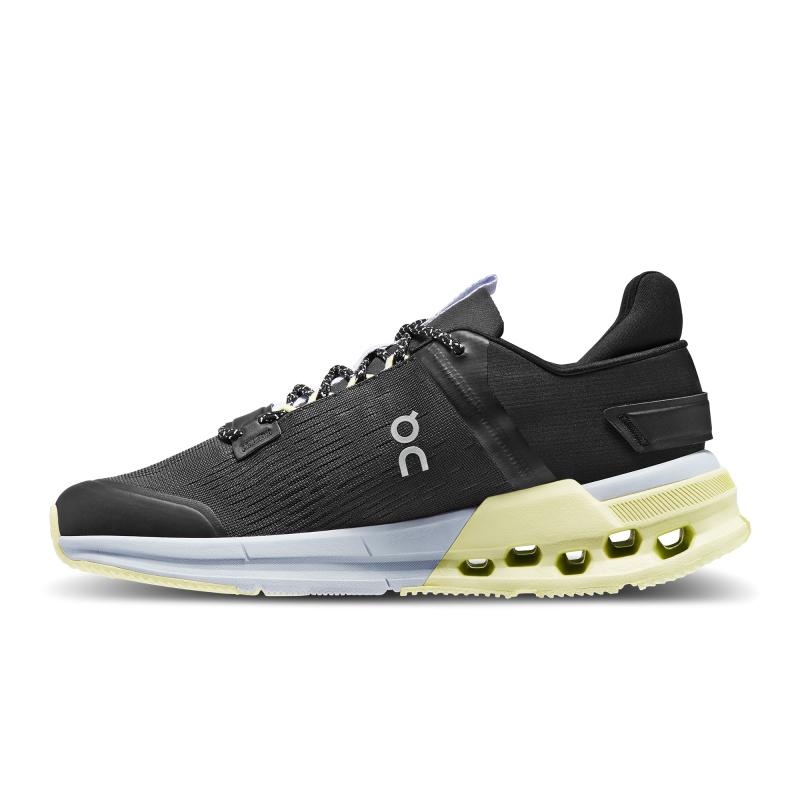 QC Cloudnova Flux レディース Lifestyle Shoes 黒 | 90476-UWRA