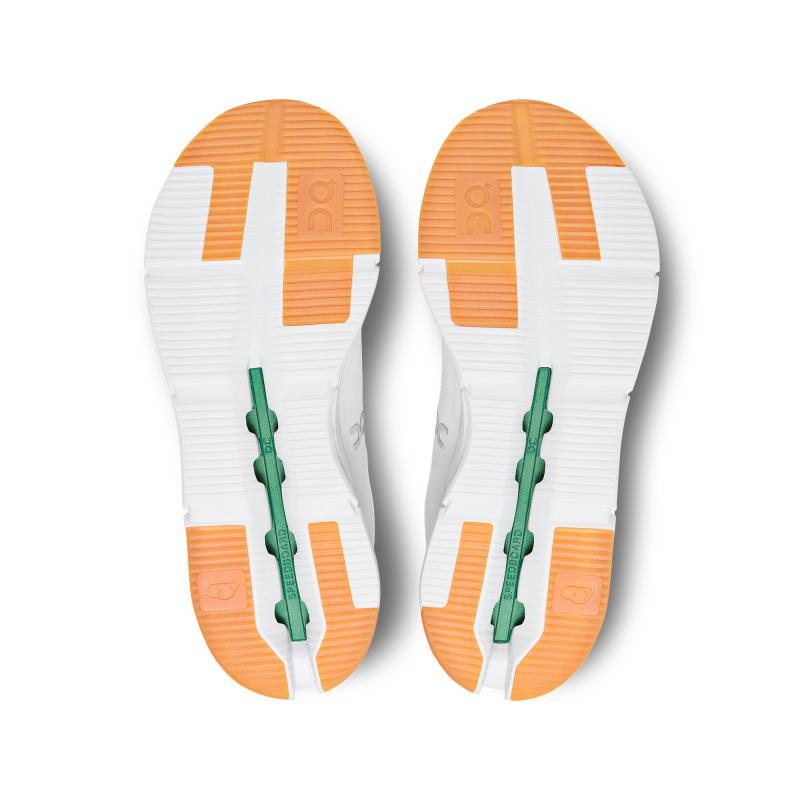 QC Cloudnova Form メンズ Lifestyle Shoes 白 緑 | 20164-GRXK