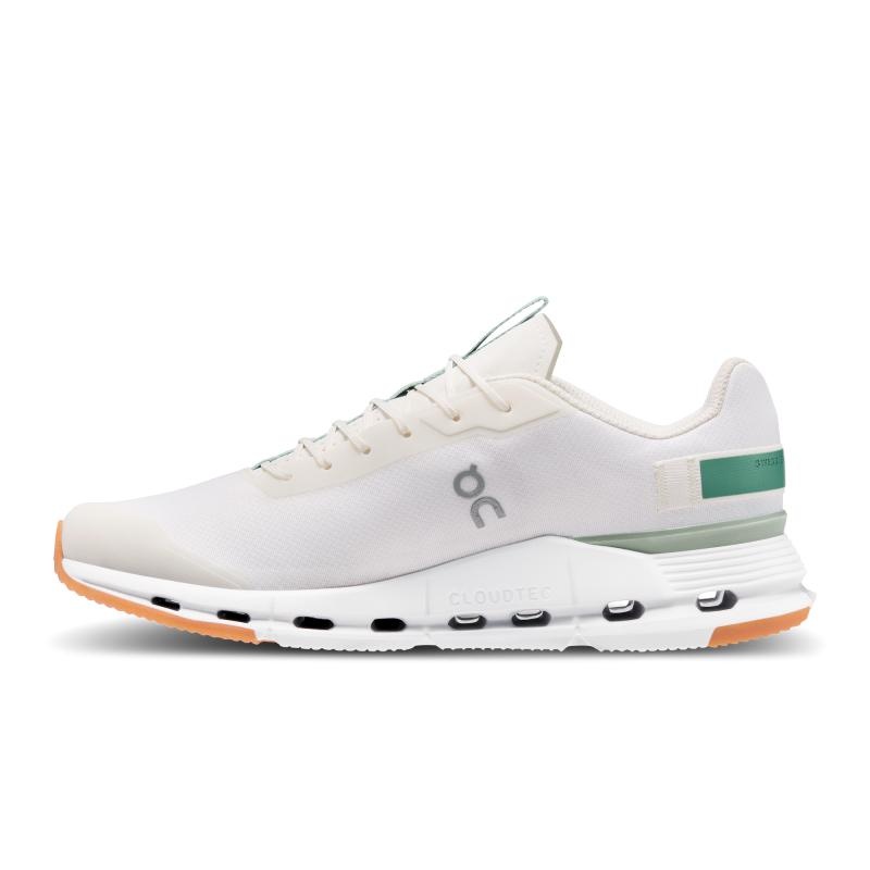 QC Cloudnova Form メンズ Lifestyle Shoes 白 緑 | 20164-GRXK
