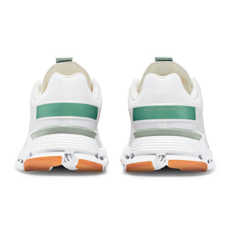 QC Cloudnova Form メンズ Lifestyle Shoes 白 緑 | 20164-GRXK
