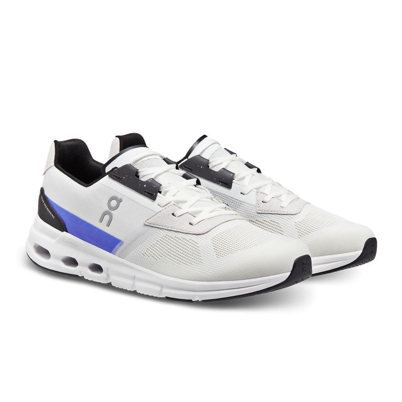 QC Cloudrift メンズ Lifestyle Shoes Undyed-White | Cobalt | 36597-JGTL