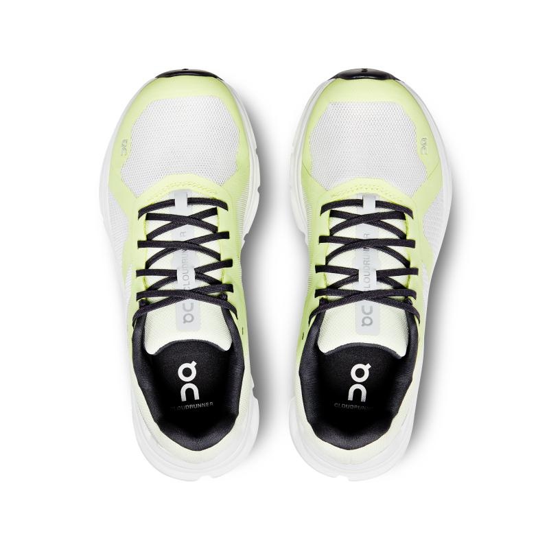 QC Cloudrunner レディース ロード ランニングシューズ 白 | 48710-KYTZ
