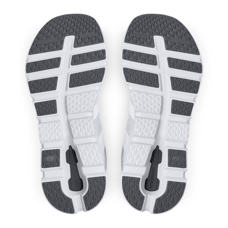 QC Cloudrunner レディース ロード ランニングシューズ 白 | 72384-UQBZ