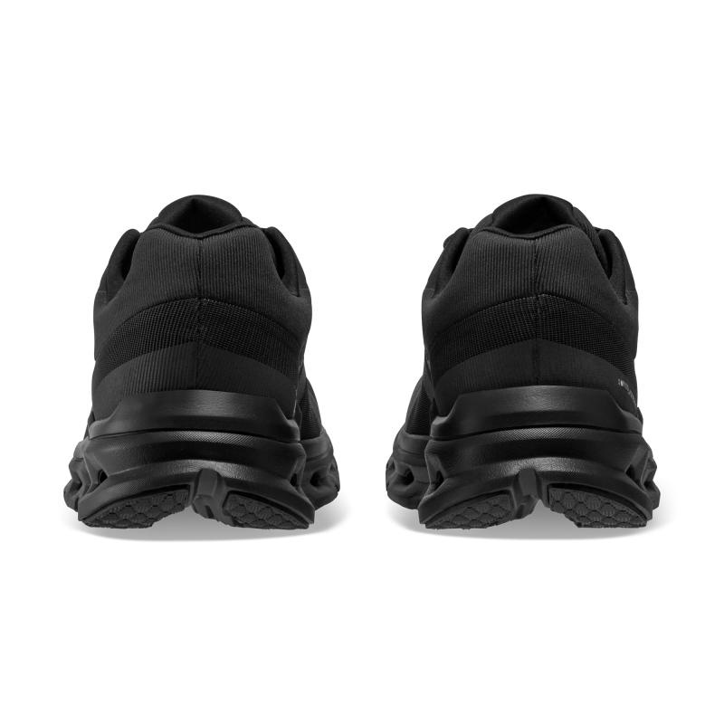 QC Cloudrunner 防水 レディース ロード ランニングシューズ 黒 | 36870-WUBE