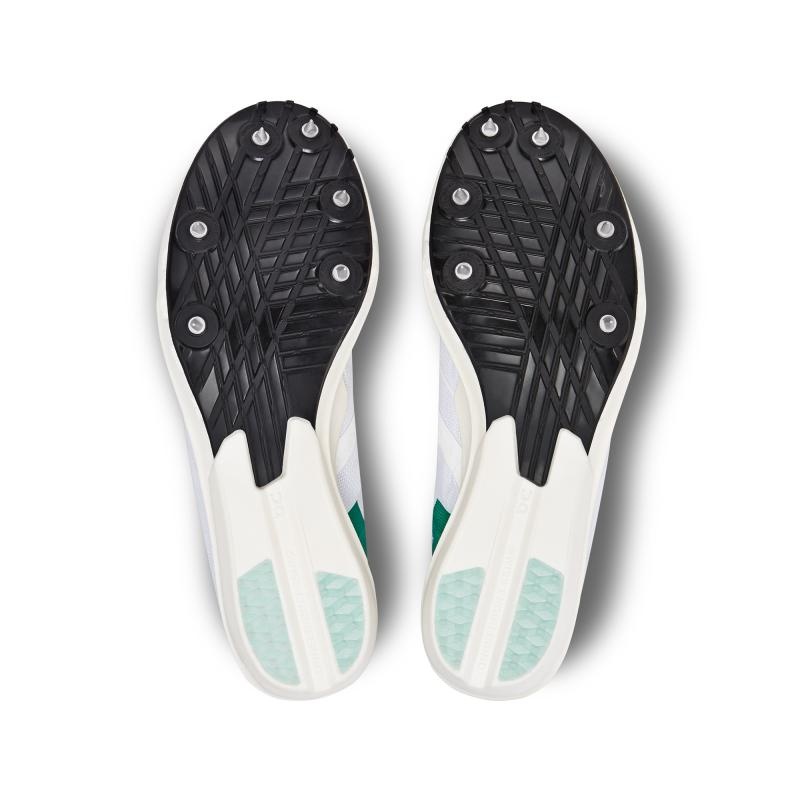QC Cloudspike 10000m レディース トラック シューズ Undyed-White | Mint | 85043-WBFK
