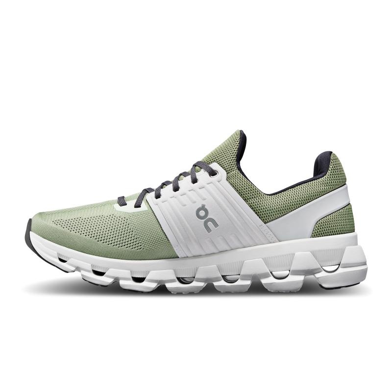 QC Cloudswift 3 AD メンズ Lifestyle Shoes 緑 | 10453-VAHM