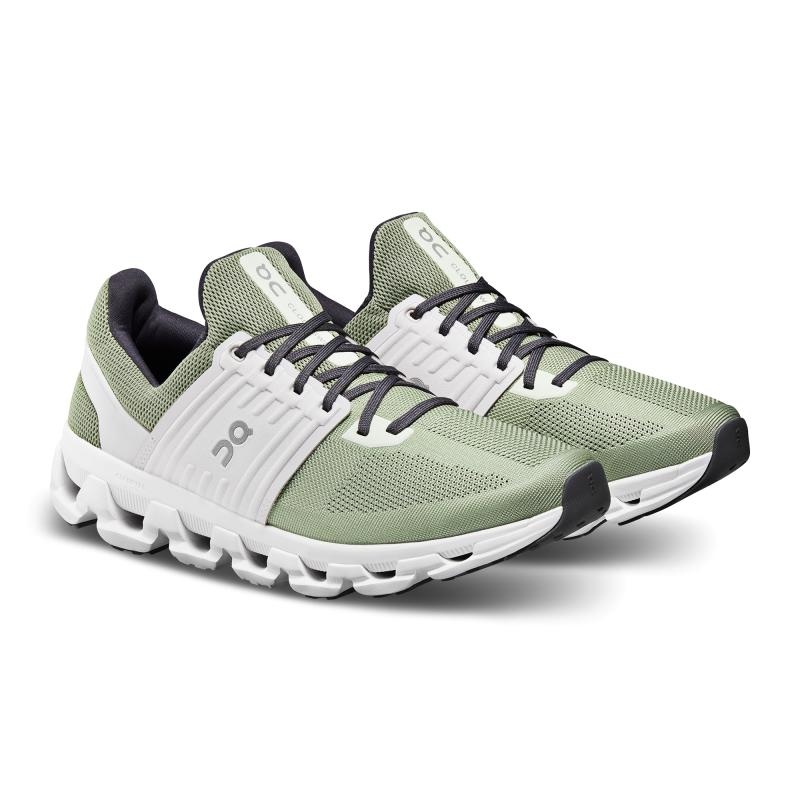 QC Cloudswift 3 AD メンズ Lifestyle Shoes 緑 | 10453-VAHM