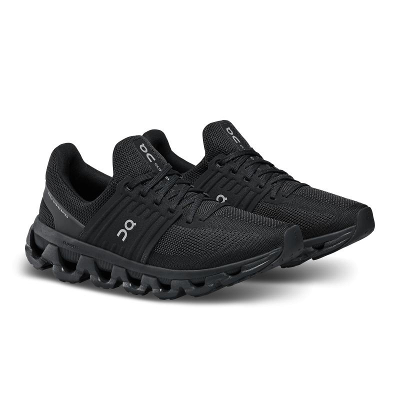 QC Cloudswift 3 AD レディース Lifestyle Shoes 黒 | 53408-QXSM