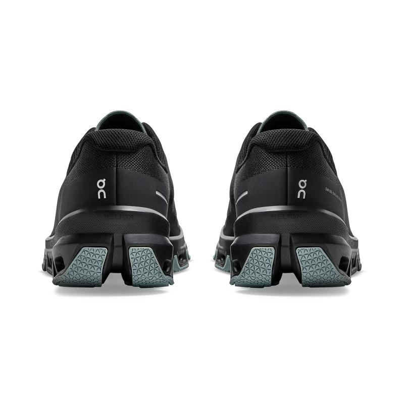 QC Cloudventure レディース トレイルランニングシューズ 黒 | 82691-HVAI