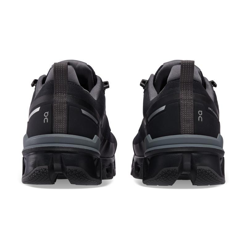 QC Cloudwander 防水 メンズ ハイキングシューズ 黒 | 52649-QXUJ